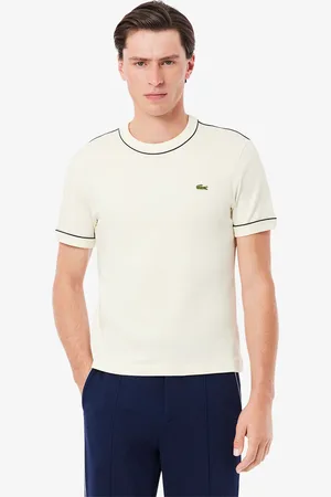 Lacoste Playera de algodón ajustada para hombre