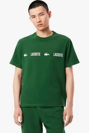 Lacoste Playera de pijama de algodón para hombre