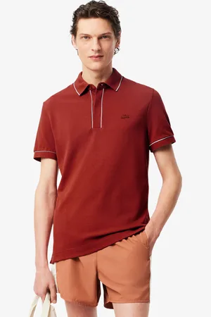 Lacoste Polo de Piqué Stretch Paris con Corte Regular para Hombre