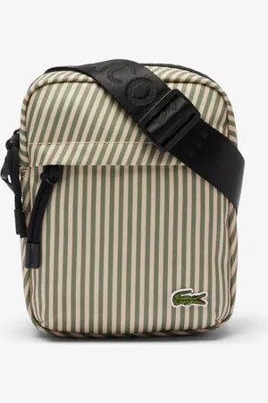 Lacoste Bolso satchel vertical unisex Neocroc a rayas