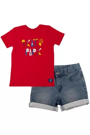 Conjunto Tuc Tuc de algodón para niño