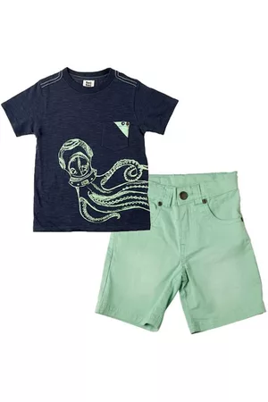 Conjunto Tuc Tuc de algodón para niño
