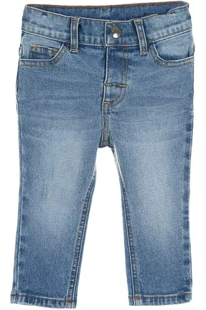Jeans Mon Caramel corte ajustado para niño