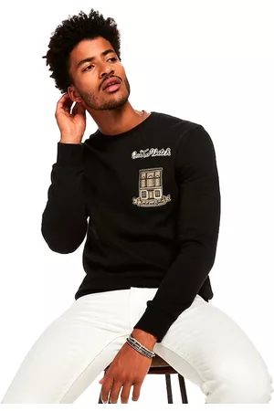 Sudadera Scotch & Soda algodón negra
