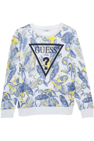 Sudadera con diseño gráfico Guess de algodón para niña