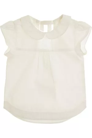 Blusa Mon Caramel de algodón para niña