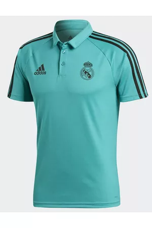 Playera polo Adidas Club Real Madrid poliéster fútbol para caballero