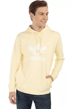 Sudadera Adidas Originals algodón amarilla