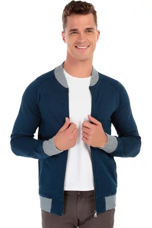 Sudadera Celio algodón índigo