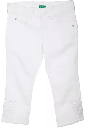 Jeans Benetton corte straight para niña