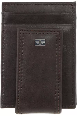 Tarjetero Dockers piel café