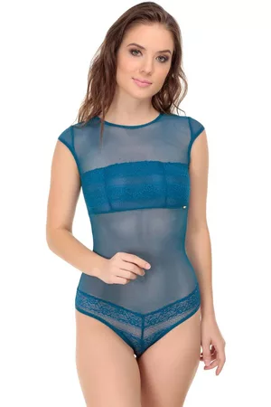 Body de encaje Skiny Black