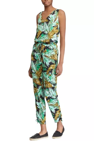 Jumpsuit con diseño gráfico Lauren Ralph Lauren verde