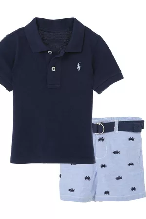 Conjunto Polo Ralph Lauren para niño