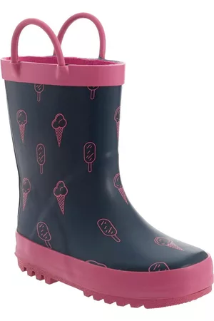 Bota para lluvia Mon Caramel para niña