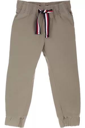 Jogger liso Tommy Hilfiger de algodón para niño