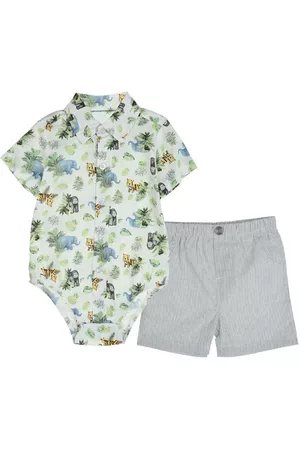 Conjunto Little Me de algodón para bebé