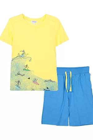 Conjunto Flapdoodles de algodón para niño