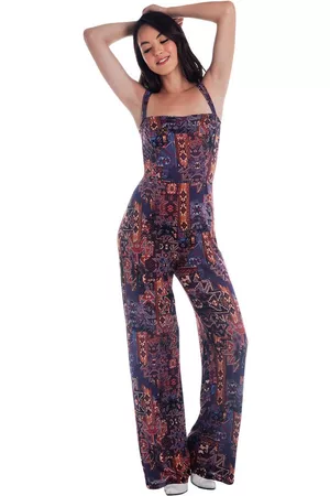 Jumpsuit con diseño gráfico Sarah Bustani