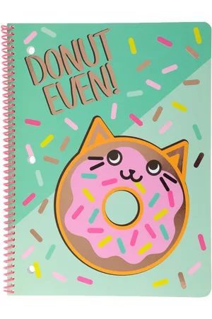 Cuaderno con diseño gráfico Fashion Angels para niña