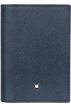 Portatarjetas con fuelle Montblanc Sartorial azul