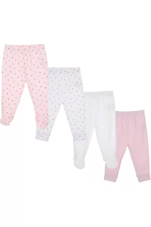 Pantalones Mon Caramel de algodón para bebé