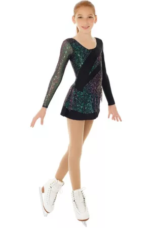 Vestido de patinaje sobre hielo Mondor para niña