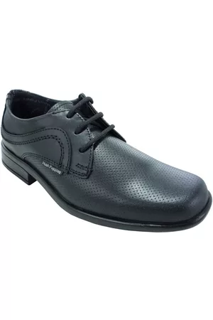 Zapato liso Hush Puppies piel para niño