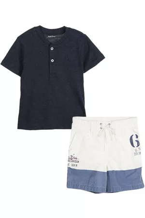 Conjunto Polo Ralph Lauren algodón para niño