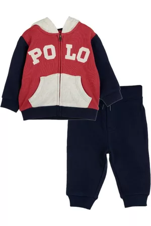 Conjunto Polo Ralph Lauren algodón para bebé