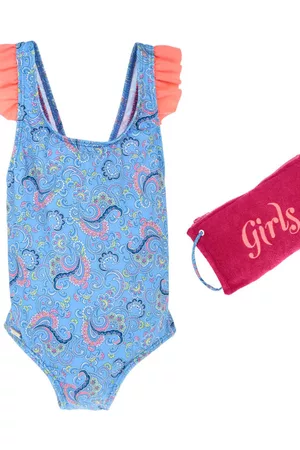 Traje de baño con diseño gráfico 98 Coast Av para niña