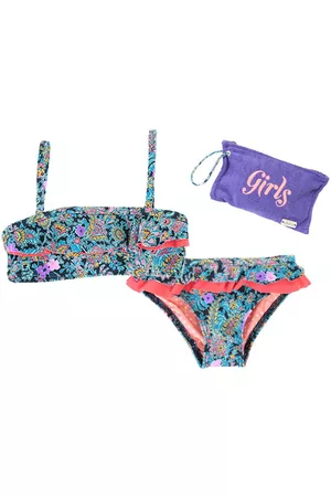 Traje de baño floral 98 Coast Av para niña