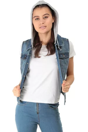 Chaleco denim Biography algodón