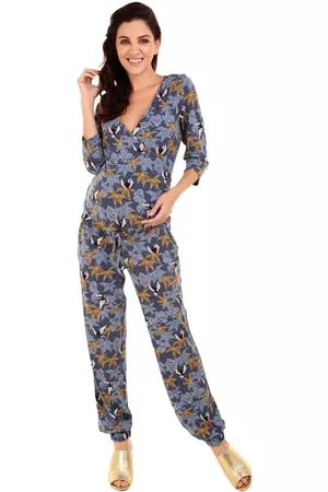 Jumpsuit de maternidad con diseño gráfico One To Nine