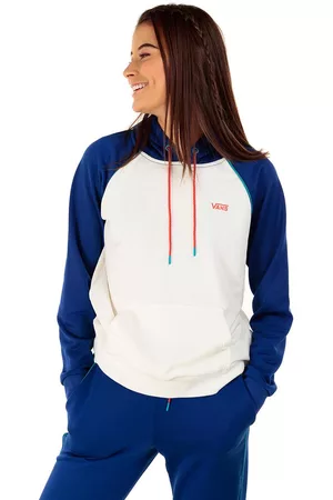 Sudadera lisa Vans algodón blanca