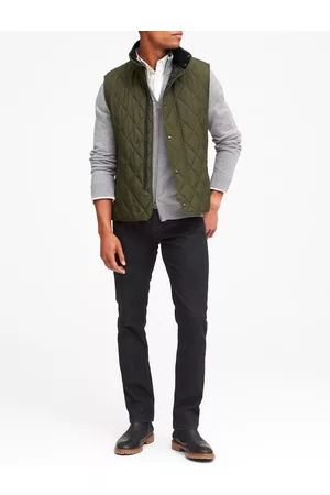 Chaleco Banana Republic capitonado