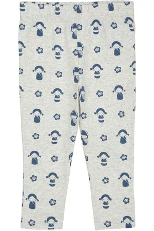 Legging con diseño gráfico Bolo algodón para bebé