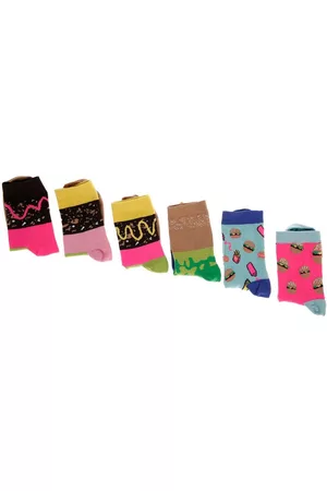 Calcetines con diseño gráfico Little Miss Matched para niña