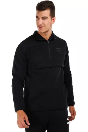 Sudadera Puma algodón negra