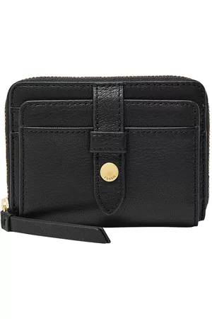 Monedero liso Fossil piel