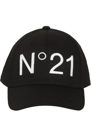 Nº21 Gorra De Baseball De Algodón Con Logo Bordado