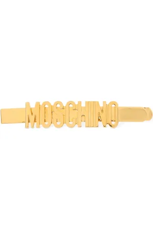 Moschino Pinza De Pelo Con Logo
