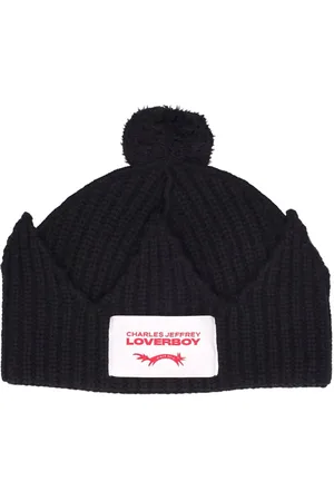 Charles Jeffrey Loverboy Hombre Gorros - Chunky Crown Lambswool Beanie Hat