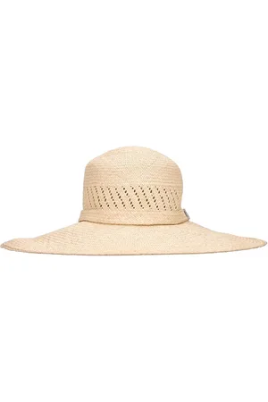 Alberta Ferretti Mujer Sombreros - Sombrero Panamá De Rafia