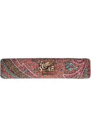 Etro Mujer Accesorios para el cabello - Clip De Pelo De Seda