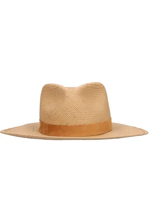 Janessa Leone Mujer Sombreros - Sombrero Alexei Efecto Paja