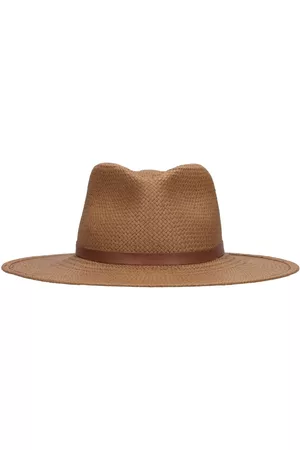Janessa Leone Mujer Sombreros - Sombrero Sherman Efecto Paja