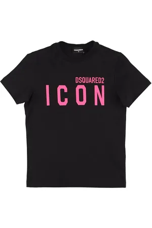 Dsquared2 Camiseta De Jersey De Algodón Con Logo