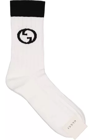 Gucci Hombre Calcetines - Logo Cotton Blend Socks