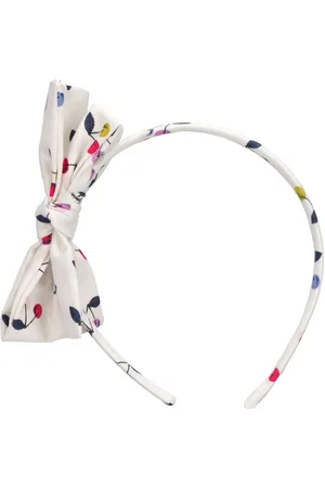 BONPOINT Diadema De Algodón Estampada Con Lazo